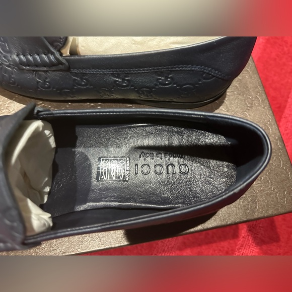 Gucci Men’s Guccissima loafers Blue size 8 - Picture 7 of 16